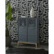 Rivero 35.5 X 17.75 inch Teal Highboard